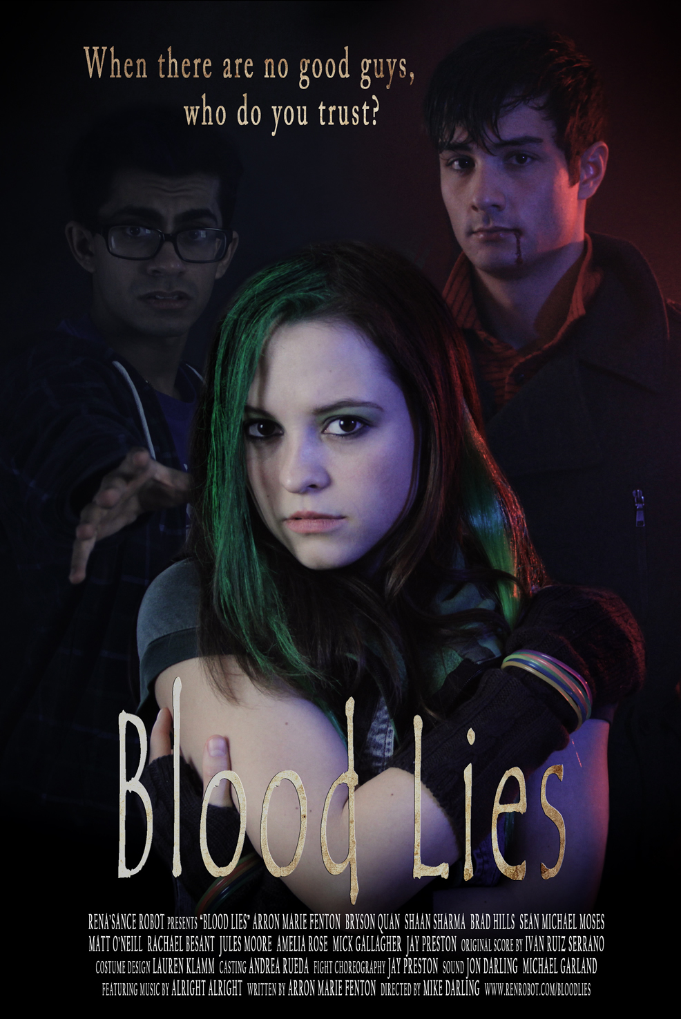 blood lies web series movie poster
